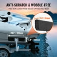 thumbnail image 5 of KFFKFF Boat Trailer Bunk Board Guide-on 2.3 Feet Rail Guides ons Adjustable, 5 of 9