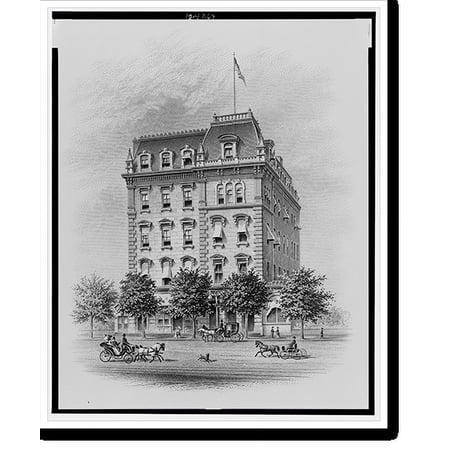 Historic Print, Freedman's Savings Bank, Pennsylvania Ave. and Madison Pl., N.W., 18" x 24"