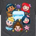 thumbnail image 3 of Disney Emoji - Princess Girl Talk - Toddler And Youth Short Sleeve Graphic T-Shirt, 3 of 5