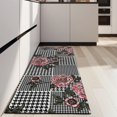 thumbnail image 4 of Pioneer Flower Floral Print Pattern Kitchen Rug Mat,Kitchen Runner Rugs Non Skid Washable,Decorative Kitchen Floor Mats for Kitchen,Sink,Laundry,17"X47", 4 of 5