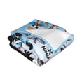 thumbnail image 3 of Ninja TV Kidz Soft Micro Fleece Cozy Throw Blanket Lightweight Fuzzy Flannel Blankets Sofa Decor Gifts, 3 of 9