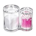 thumbnail image 4 of fsxdhpcsgfc Acrylic & Pads Container Organizer For Your Makeup & Stoarge Needs Storage Cubes for Closet for Storage Linen with Lid for Moving How to Organize Your Closet Extra Large Zipper Storage, 4 of 5