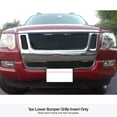 thumbnail image 3 of APS Compatible with Ford Explorer Sport Trac 2007-2010 Lower Bumper Stainless Steel Black Mesh Front Grill Grille Insert F75529H, 3 of 3
