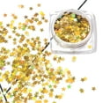 thumbnail image 4 of Gold Star Sequins Decorations 3mm Tiny Glitter Embellishments For Women Manicure Accessories Shiny Metallic Decorative Ornaments DIY Design, 4 of 7