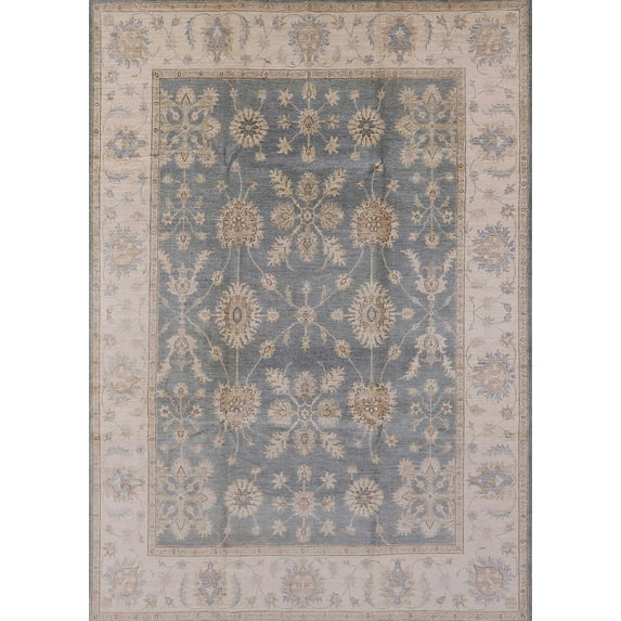 Ahgly Company Indoor Rectangle Mid-Century Modern Granite Gray Oriental Area Rugs, 3' x 5'