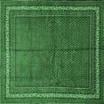 thumbnail image 1 of Ahgly Company Indoor Square Persian Emerald Green Traditional Area Rugs, 7' Square, 1 of 4