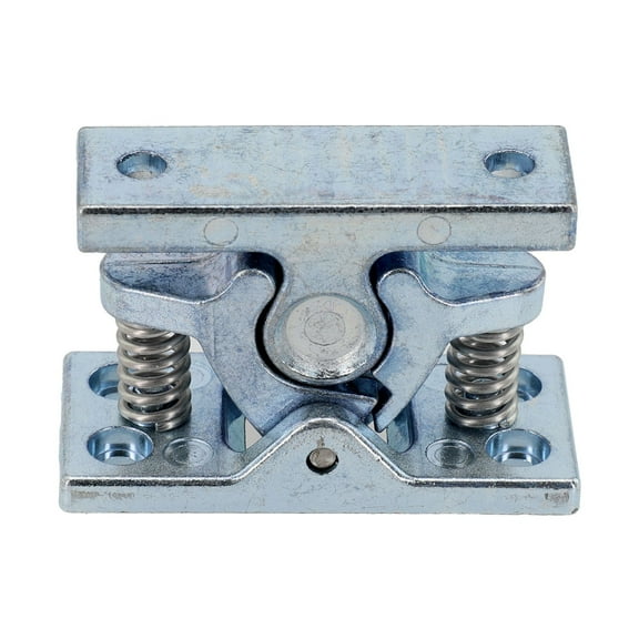 1Pcs Spring Loaded Door Easy Lock Stop Catch Release Clamp Double Roller Catch