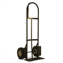 Milwaukee Hand Truck DC31029 800 lbs D-Handle Truck with 10 in. Flat Free Tires & 18 in. Toeplate