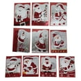 thumbnail image 4 of jifeng 10x Merry Christmas Greeting Cards Holiday Cards with Envelope - Santa, 4 of 6