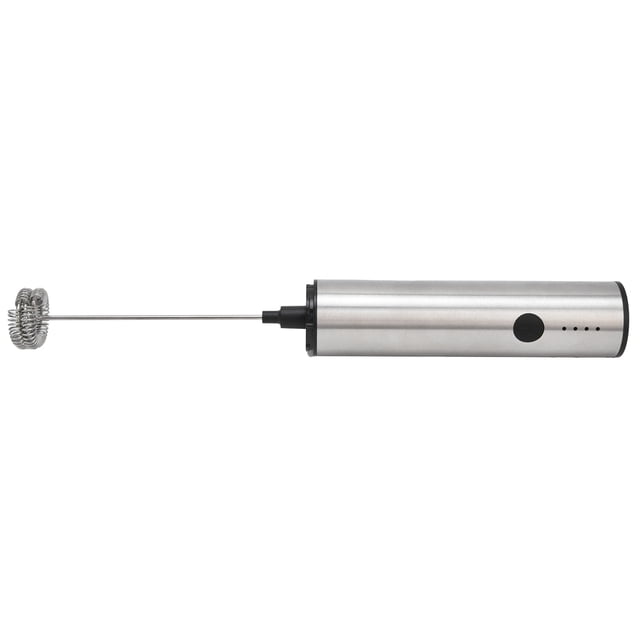 Milk Blender, Handheld USB Charging Milk Mixer Stainless Steel For Kitchen For Food For Restaurant