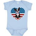thumbnail image 3 of Inktastic Boston Terrier Dog US Flag July 4th Boys or Girls Baby Bodysuit, 3 of 5