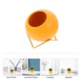 thumbnail image 4 of MasteelfCA 1 Ensemble de Pot de Fleurs Rond Décoratif Petit Support de Fleurs Planteur de Succulentes, 4 of 9