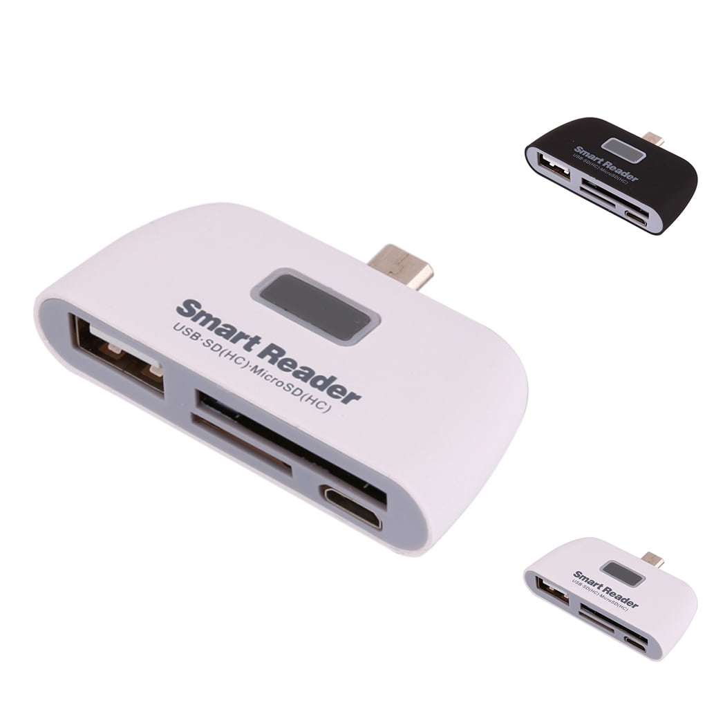 Unità Flash USB SD TF Card Reader per iPAD iPhone 6 7 8 X Android on-the-go Telefono Plus 