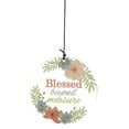 thumbnail image 2 of Dicksons Blessed Beyond Measure Floral Themed Encouraging Inspirational Pink 42 x 6.25 Aluminum Windchimes, 2 of 2