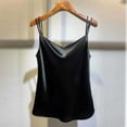 thumbnail image 4 of Erwazi Women's Basic Double Lined Scoop Neck Tank Tops Cami Tank Summer Sleeveless Tops, 4 of 5