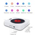 thumbnail image 3 of MABOTO Wall Mountable Player Speaker with Remote Control TF Card U Disk Music Player 3.5mm Headphone Out Timing Function LED Display for Home Use, 3 of 7