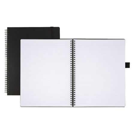UPC: 0735854031312 | Office Depot® Brand Hard Cover Premium Business Notebook 8 1/2 x 11 1 Subject Narrow Ruled 120 Pages (60 Sheets) Black