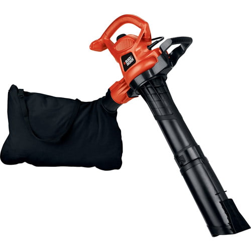 Black and Decker 12 Amp Electric High Performance Blower Vacuum, Orange