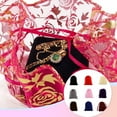 thumbnail image 2 of maskred 50piece Elegant Drawstring Pouch Wedding Favors And Gift Wrapping Jewellery Pouches Drawstring Bag Gift Pouches Blue 13*18, 2 of 6