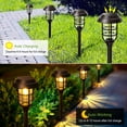 thumbnail image 3 of Luces solares para sendero LETMY, 8 unidades, impermeables IP66, 62 cm, 3 of 7