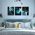 thumbnail image 3 of Motivational Wall Art For Office Inspirational Wall Art For Living Room Wall Decor Entrepreneur Quote Posters Modern Paintings Hang Pictures Artwork Moon Canvas Art Prints Home Decorations 3 Pieces, 3 of 6