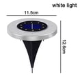 thumbnail image 3 of 8Pcs Solar Ground Light,Led Solar Disk Light Outdoor Waterproof Garden Landscape Lighting, 3 of 5