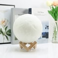 thumbnail image 4 of Moon Light,8cm Moon Lamp 3D Moon Lightwith Stand Moon Night Light Exceptional Reliability, 4 of 12