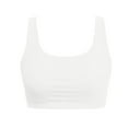 thumbnail image 5 of Hifoo Women Sports Bra Women Swimsuit Bathing Bra Bikini Tops O-Neck Swimwear Soft Solid Color Push Up Brassiere Bralette, 5 of 6