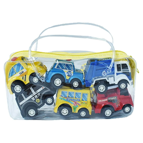 HJJLRH Toy Cars for Toddlers Mini Pull Back Cars & Trucks Party Favors for Kids 3-5 Classroom Prizes Bags Bulk for 2 3 4 5 6 Boys Girls