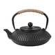thumbnail image 2 of Tetera de hierro fundido, tetera japonesa, estufa, mango ergonómico, caldera de té, tetera de Kungfu para fiesta, hogar, senderismo, barbacoa, familia Patrones A, 2 of 8