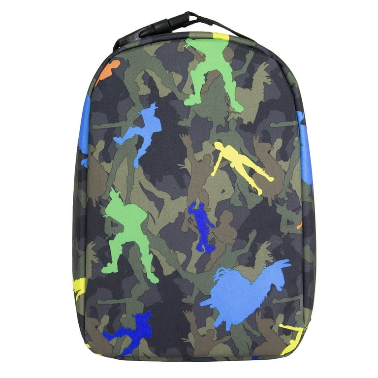 Fortnite camo lunch bag clearance
