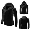 thumbnail image 4 of Vedolay Mens Hoodies Pullover Long Sleeve Hoodies Tops Fall Outfits 2023 Clothes Black,XL, 4 of 4
