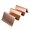 Rose Gold, variant on Lomubue Taco Holder Smooth Surface Convenient Stainless Steel Mexican Food Display Stand Home Supplies