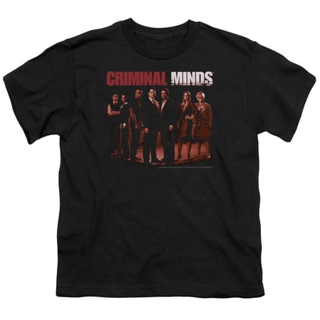 Criminal Minds - The Crew - Youth Short Sleeve Shirt - Large