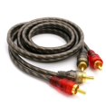 Car Audio Signal Cable 0.55M Pure Copper Wire Audio Cord Power