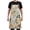 Autumn Leaves and Foliage, variant on Kitchen Apron with 2 Pockets Adjustable waterproof Cooking Aprons for Women Men Chef Adorable Foxes with Flowers Leaves