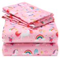 thumbnail image 1 of Juego de ropa de cama Joiedomi Unicorn completo de microfibra de 4 piezas, 1 of 7