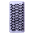 thumbnail image 1 of Wmkox8yii Pestañas 3D, pestañas postizas suaves naturales, pestañas gruesas de racimo negro para maquillaje de mujer Wmkox8yii FJKAFA955, 1 of 1