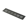 thumbnail image 2 of 60mm Aluminium Rectangular Cabinet Wardrobe Air Vent Grille Ventilation-Cover, 2 of 10