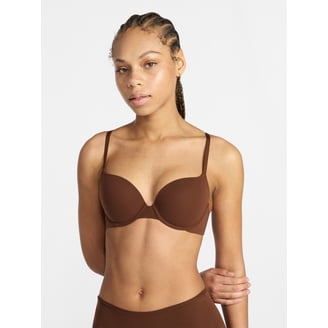 No Boundaries Women's All Over Lace Balconette Bra with Sugarcup