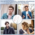 thumbnail image 6 of Texturizing Comb, 2026 Men's Texture Styling Comb,  Men's Volumizing Texture Tool,  Maximum Root Lift Tool,  ABS Plastic Non-Slip Textured Handle, Root Lifter Comb (Gray, 2 pc), 6 of 8