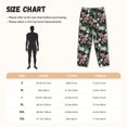 thumbnail image 3 of Fotbe Lilies Flowers Pantalones de Pijama para Mujer, Pantalones de Dormir, Pantalones Pj con Cordón y Bolsillos-3X-Large, 3 of 6
