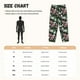 thumbnail image 3 of Balery Lilies Flowers Pantalones de pijama para mujer, pijamas ultraligeros, pantalones de estar por casa-Small, 3 of 6