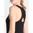 thumbnail image 3 of Avia Women's and Women's Plus Ribbed Shirred Back Tank Top, Size XS-4X, 3 of 5
