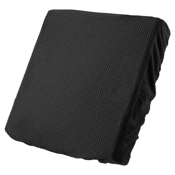 Uxcell 1 Pack Couch Cushion Cover, 20"x20" Polyester Stretch Sofa Cushion Cover, Black