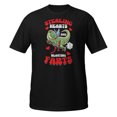 thumbnail image 2 of Hearts and Farts Flying T Rex Graphic Novelty Family T-Shirt (Black, 2XL), 2 of 2