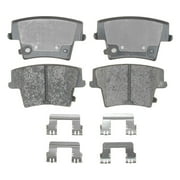 ACDelco Gold Performance Semi-Metallic Brake Pad Set, w/ Hardware