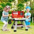 thumbnail image 6 of UQN 41Pcs Kids BBQ Grill Playset, Toddlers Pretend Play Food Toys, Kids Kitchen Play Set Outdoor Toy Grill, Toy Barbecue for Kids Toddlers Age 2 3 4 5 6 Years Old, Boys Girls Christmas Birthday Gift., 6 of 9