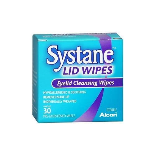 5 Pack Systane Lid Wipes Eyelid Cleansing Wipes 30 Count Each Walmart