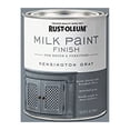 thumbnail image 2 of Rust-Oleum Matte Kensington Gray Water-Based Acrylic Milk Paint 1 qt (Pack of 2)., 2 of 6
